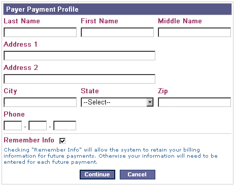 Billing Address